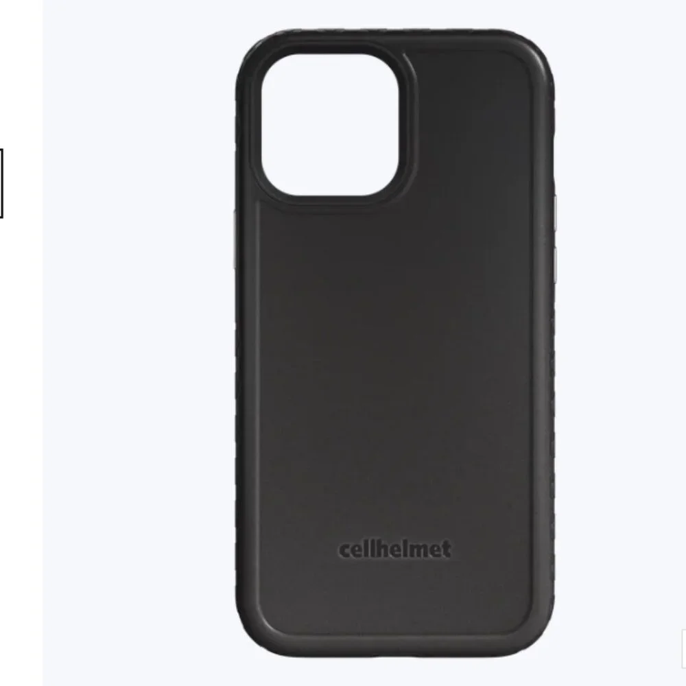 Fortitude Series Cellhelmet dual layer case for iphone 12 13 pro max ONYX BLACK